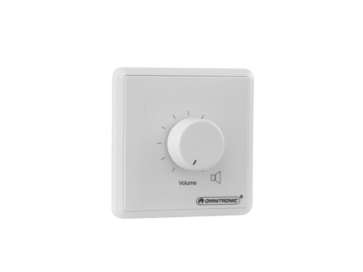 OMNITRONIC PA Volume Controller 120 W mono wh