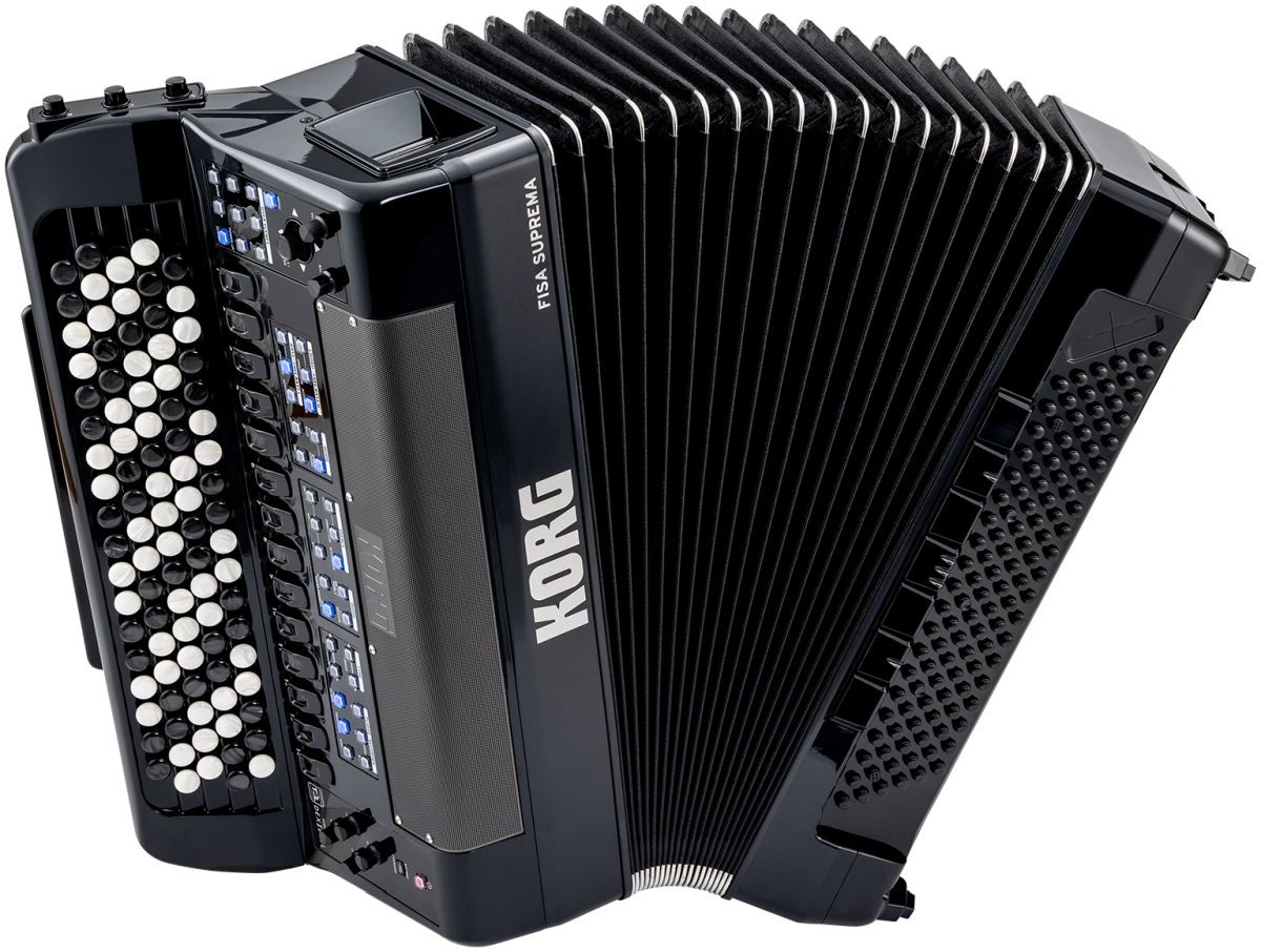KORG FISA Suprema FSUP-B-MBK - Digital Button Accordion