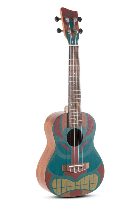 GEWA Concert Ukulele Manoa Tiki - K-CO-TC