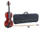 GEWA Violins Ideale - 1/2 (Ready to play incl. violin case, Massaranduba bow, Larsen Aurora strings, transport-secured)
