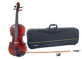 GEWA Violins Ideale - 4/4 left-hand (Ready to play incl. violin case, Massaranduba bow, Larsen Aurora strings, transport-secured)