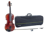 GEWA Violins Ideale - 1/2 (Ready to play incl. violin case, carbon bow, Larsen Aurora strings, secured for transport)