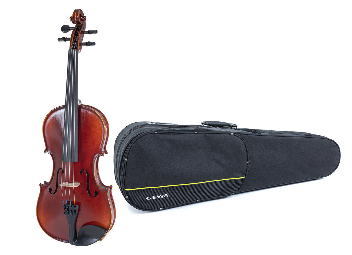 GEWA Violins Ideale - 4/4 left-hand (Ready to play including shaped case, without bow, with Larsen Aurora strings)