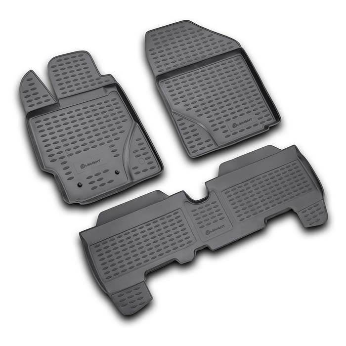 Rubber Mats Toyota Yaris II 2005-2011