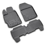 Rubber Mats Toyota Yaris II 2005-2011