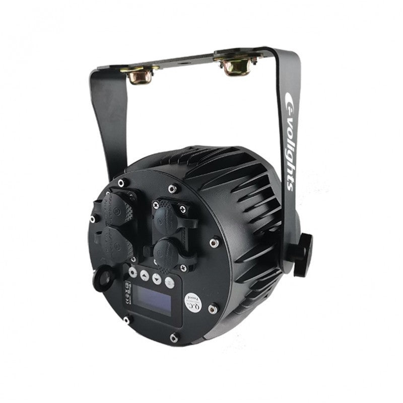 EVOLIGHTS GLACIER 7 LED PAR 7x10W RGBWA-UV IP65 Outdoor Stage Lighting