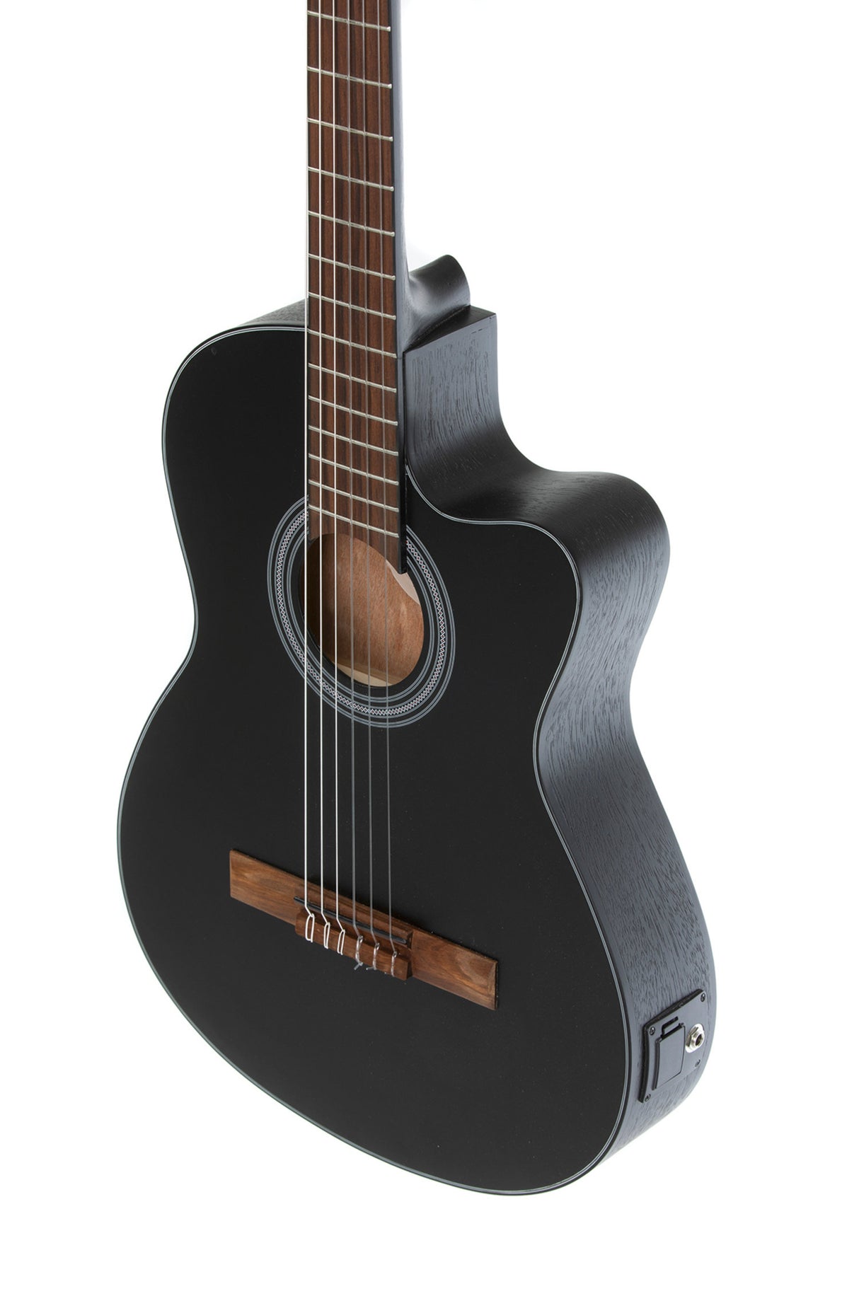 GEWA E-Acoustic classical guitar Student Cedar - E-Acoustic black