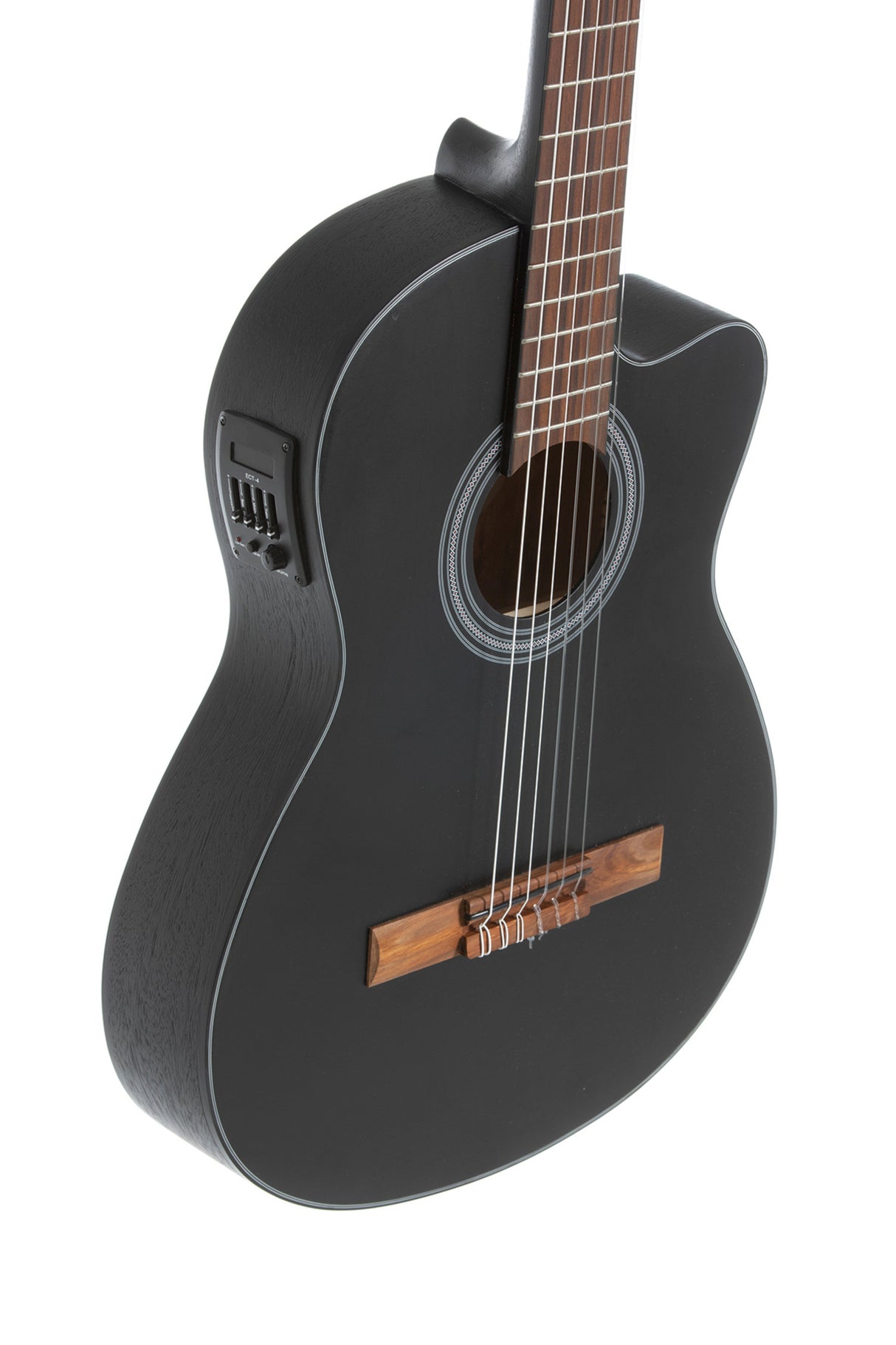 GEWA E-Acoustic classical guitar Student Cedar - E-Acoustic black
