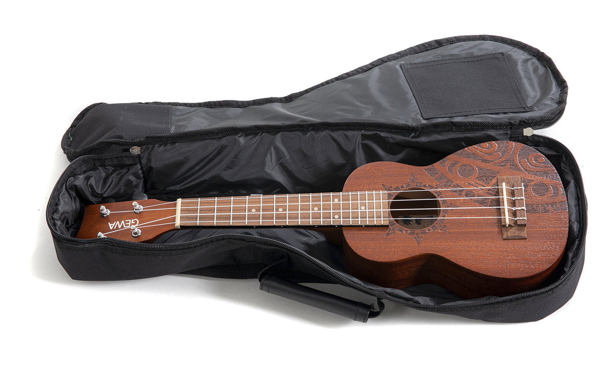 GEWA Soprano ukulele Manoa Tattoo - Soprano (Inca Design)