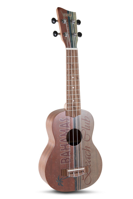 GEWA Soprano Ukulele Manoa Seaside - K-SO-BC