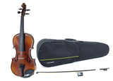 GEWA Violins Allegro - 4/4 left-handed (Ready to play including shaped case, carbon bow, Larsen Aurora strings, secured for transport)