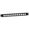 Adam Hall 872213 U-shaped Rack Panel 1 Unit for 12 D-Type Chassis