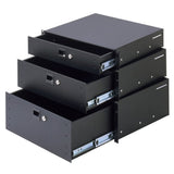 Adam Hall 87403 A Rack Drawer 3 Unit Aluminum (3.4kg)