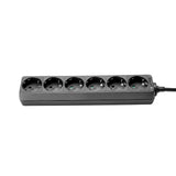 Adam Hall Power socket w/6 schuko sockets