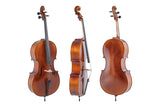 GEWA Cellos Allegro - 4/4 (Ready to play, incl. bag, carbon bow, Larsen Aurora strings, secured for transport)