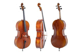 GEWA Cellos Maestro 1-VC3 - 1/4 (Ready to play incl. bag, Massaranduba bow and Larsen Aurora strings, transport-secured)