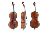 GEWA Cellos Maestro 2 - 3/4 (Set up with Wittner fine tuning tailpiece incl. bag, Massaranduba bow and Larsen Aurora strings)