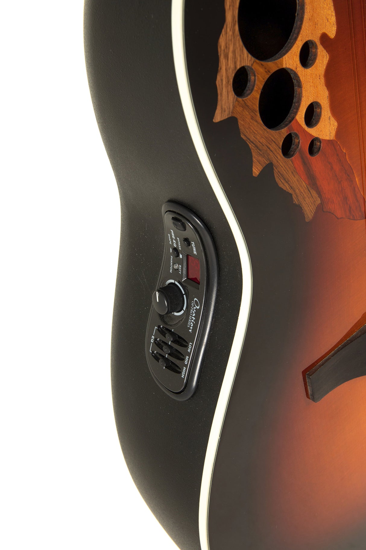Ovation E-acoustic Guitars Standard Elite Deep Contour Cutaway 12-string - New England Burst (2758AX-NEB-G)