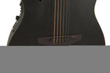 Ovation E-Acoustic Guitars Elite TX Deep Contour Cutaway - Black Textured (2078TX-5-G)