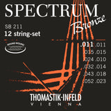 Thomastik-Infeld Strings for Acoustic Guitars Spectrum Bronze Series - Set (SB 211)