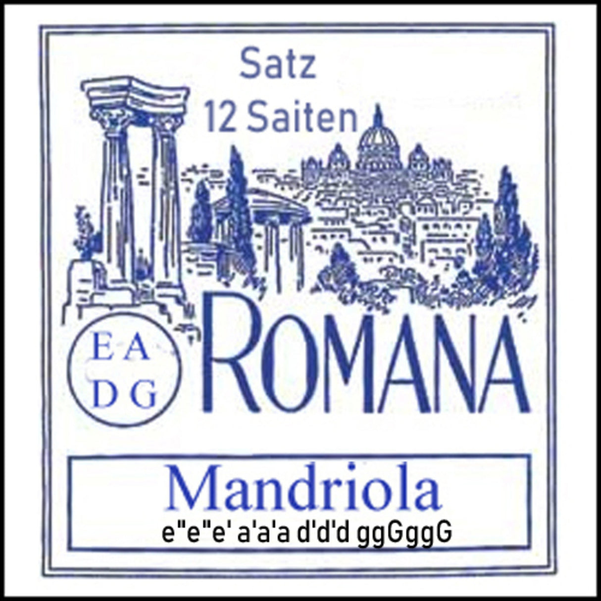 Romana Mandriola strings - 12-string set