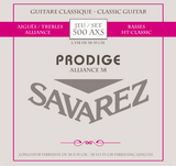 Savarez strings for classical guitars Prodige 38 Children's Guitars - 1/8-1/2 Carbon (500 AXS)
