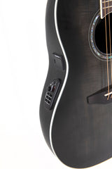 Ovation E-Acoustic Guitars Celebrity Standard Plus Mid Cutaway - Transparent Blackburst Flame (CS24P-TBBY-G)