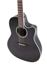 Ovation E-Acoustic Guitars Celebrity CS Standard Mid Cutaway - Black (CS24-5-G)