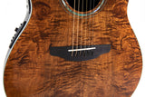 Ovation E-Acoustic Guitars Celebrity Standard Plus Mid Cutaway - Nutmeg Burled Maple (CS24P-NBM-G)