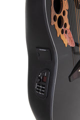 Ovation E-Acoustic Guitars Celebrity Elite Mid Cutaway - Black (CE44-5-G)