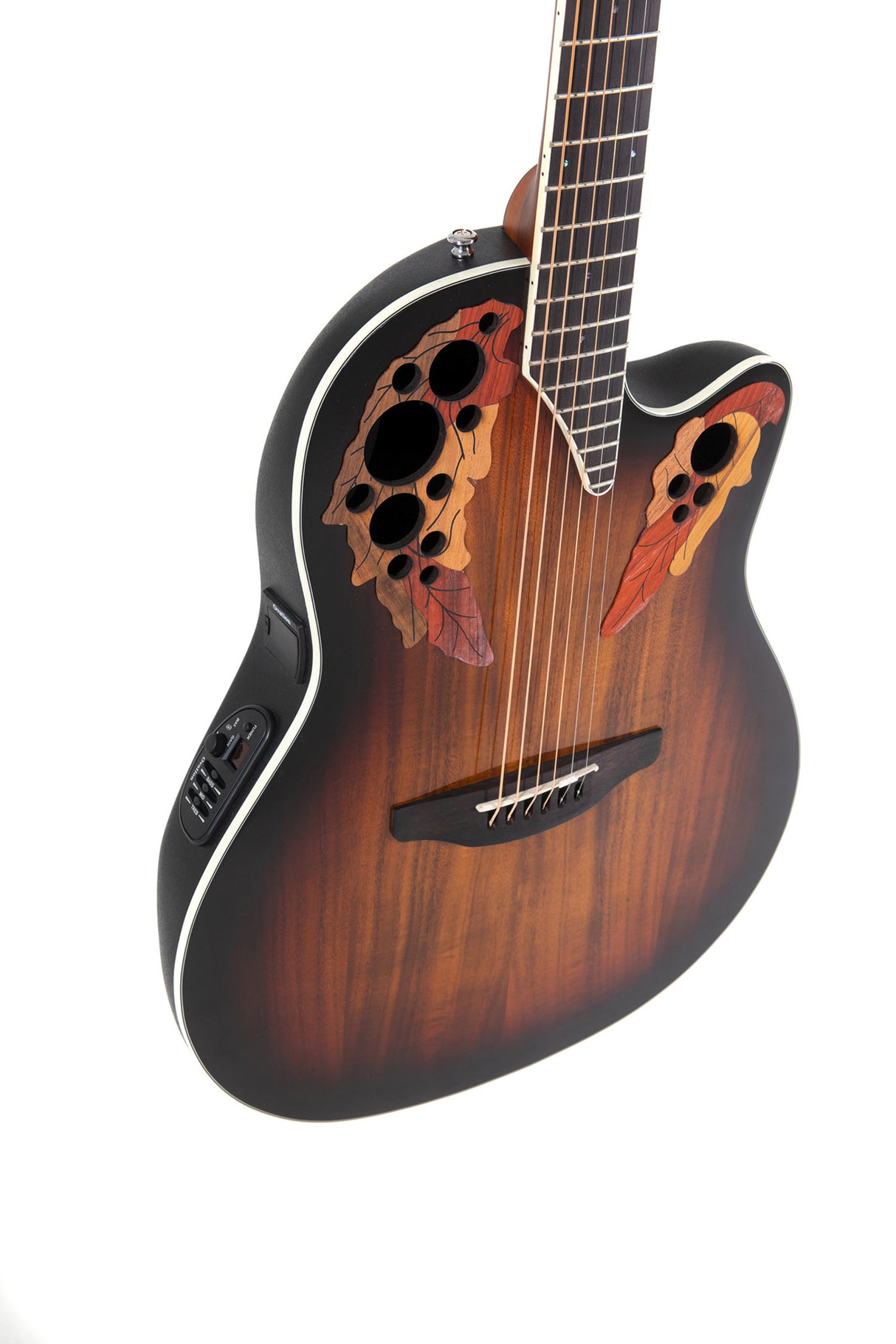 Ovation E-Acoustic Guitars Celebrity Elite Plus Super Shallow - Koa Burst (CE48P-KOAB-G)