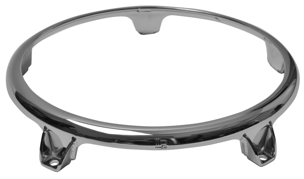Latin Percussion Hooped Conga Comfort Curve II | Top Tuning (Extended Collar) Chrome - 11" Quinto | 5 hole (LP2565)