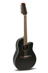 Ovation E-acoustic Guitars Standard Balladeer Deep Contour Cutaway 12-string - Black (2751AX-5-G)