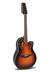 Ovation E-acoustic Guitars Standard Elite Deep Contour Cutaway 12-string - New England Burst (2758AX-NEB-G)