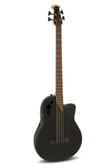Ovation E-Acoustic Bass Elite TX Mid Cutaway - Black Textured (B778TX-5-G)