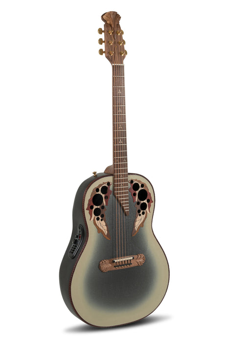 Adamas E-Acoustic Guitars 1687GT Deep Non-Cutaway - Reverse Beige Burst (1687GT-7-G)