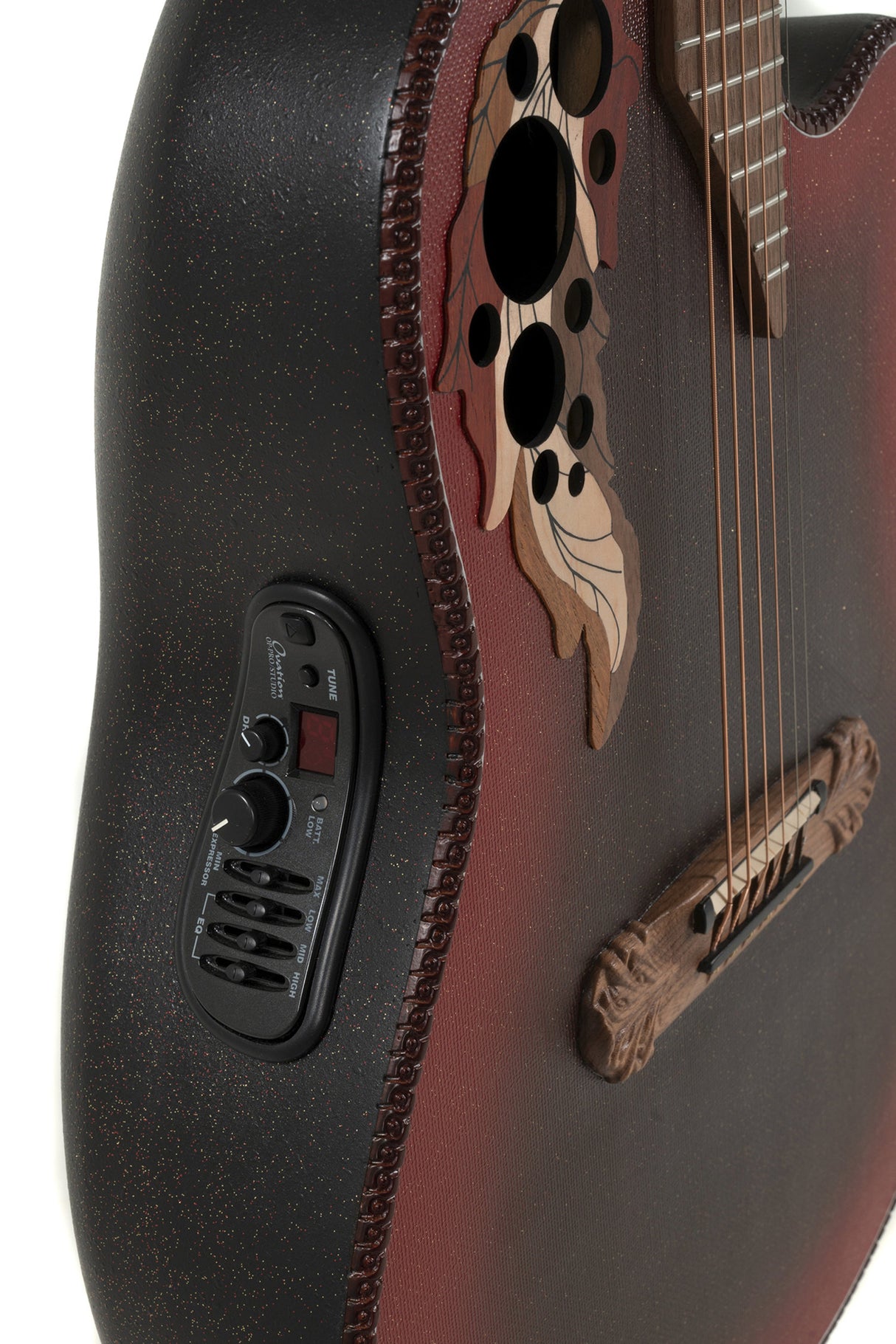 Adamas E-Acoustic Guitars 2087GT Deep Contour Cutaway - Reverse Red Burst (2087GT-2-G)