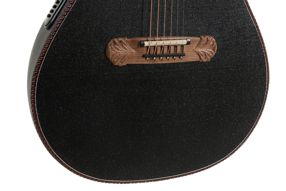 Adamas E-Acoustic Guitars 2087GT Deep Contour Cutaway - Black (2087GT-5-G)