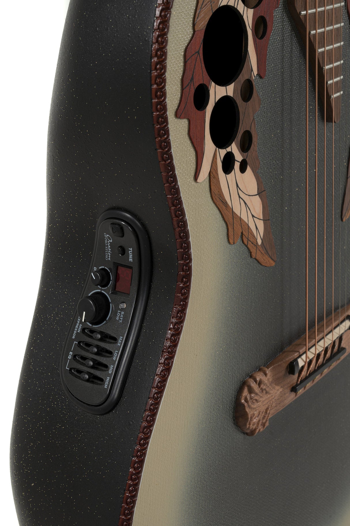 Adamas E-Acoustic Guitars 1687GT Deep Non-Cutaway - Reverse Beige Burst (1687GT-7-G)