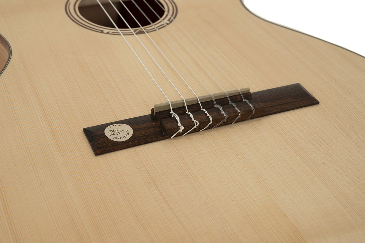 GEWA Classical guitar Pro Natura Gold 4/4 - 4/4, all solid (Cherry)