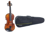 GEWA Violins Maestro 1 - 1/2 (Ready to play incl. shaped case, without bow, with Larsen Aurora strings, secured for transport)