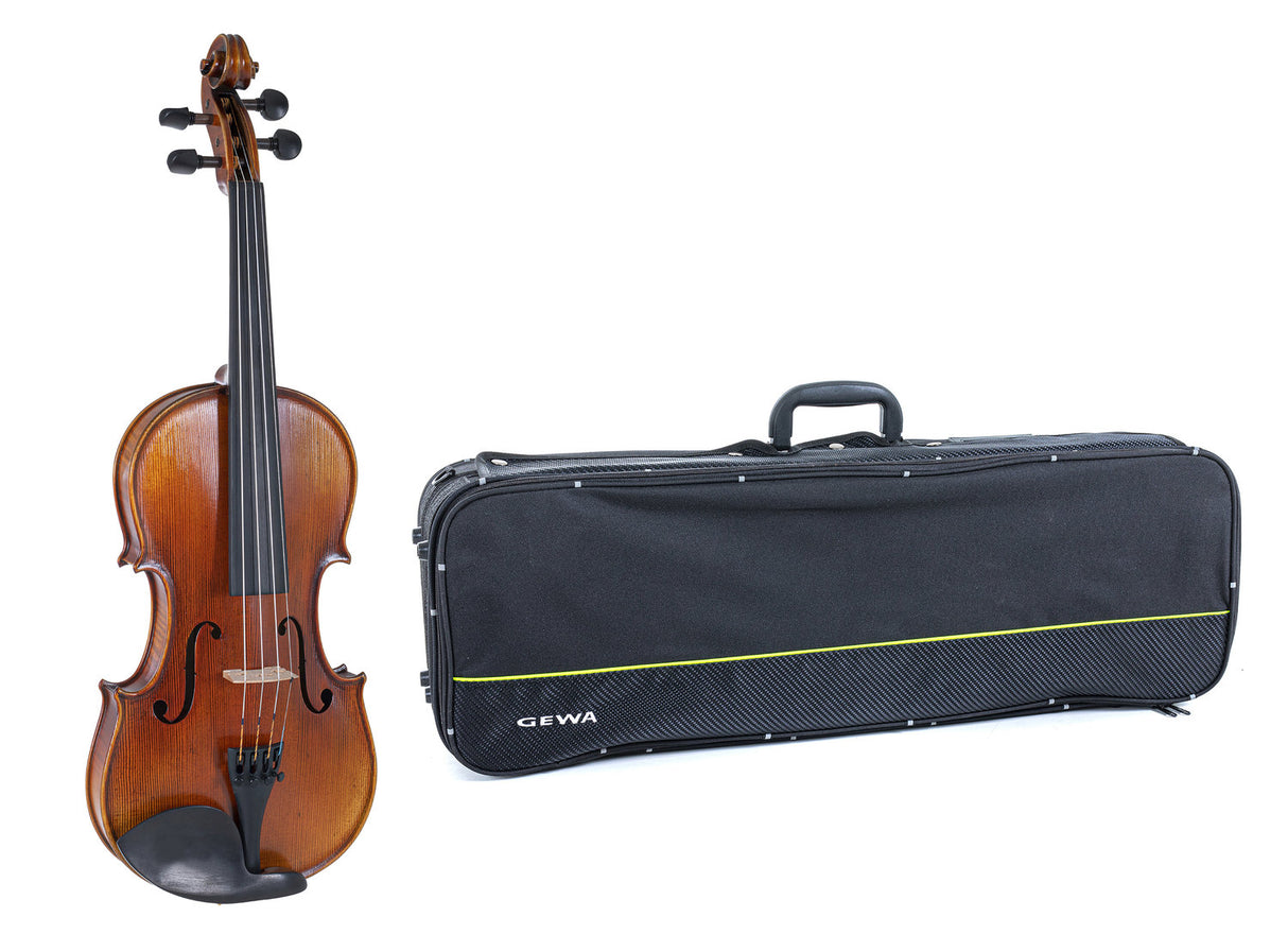 GEWA Violins Maestro 2 - 1/2 (Ready to play incl. violin case, without bow, with Larsen Aurora strings, transport-secured)