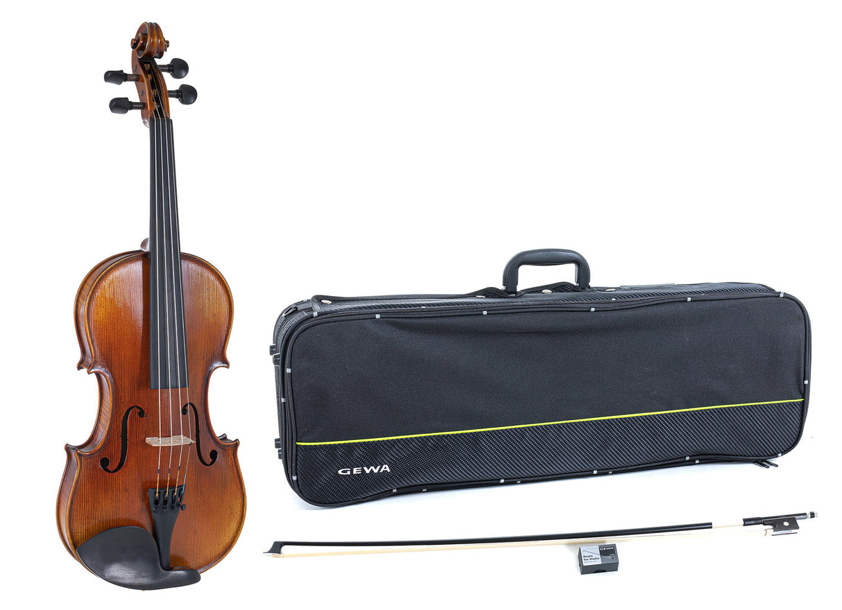 GEWA Violins Maestro 2 - 3/4 (Ready to play incl. violin case, carbon bow and Larsen Aurora strings)