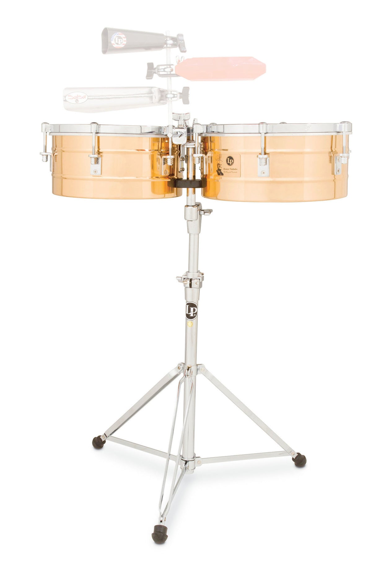Latin Percussion Timbales Tito Puente Bronze - 13"/14" (LP256-BZ)
