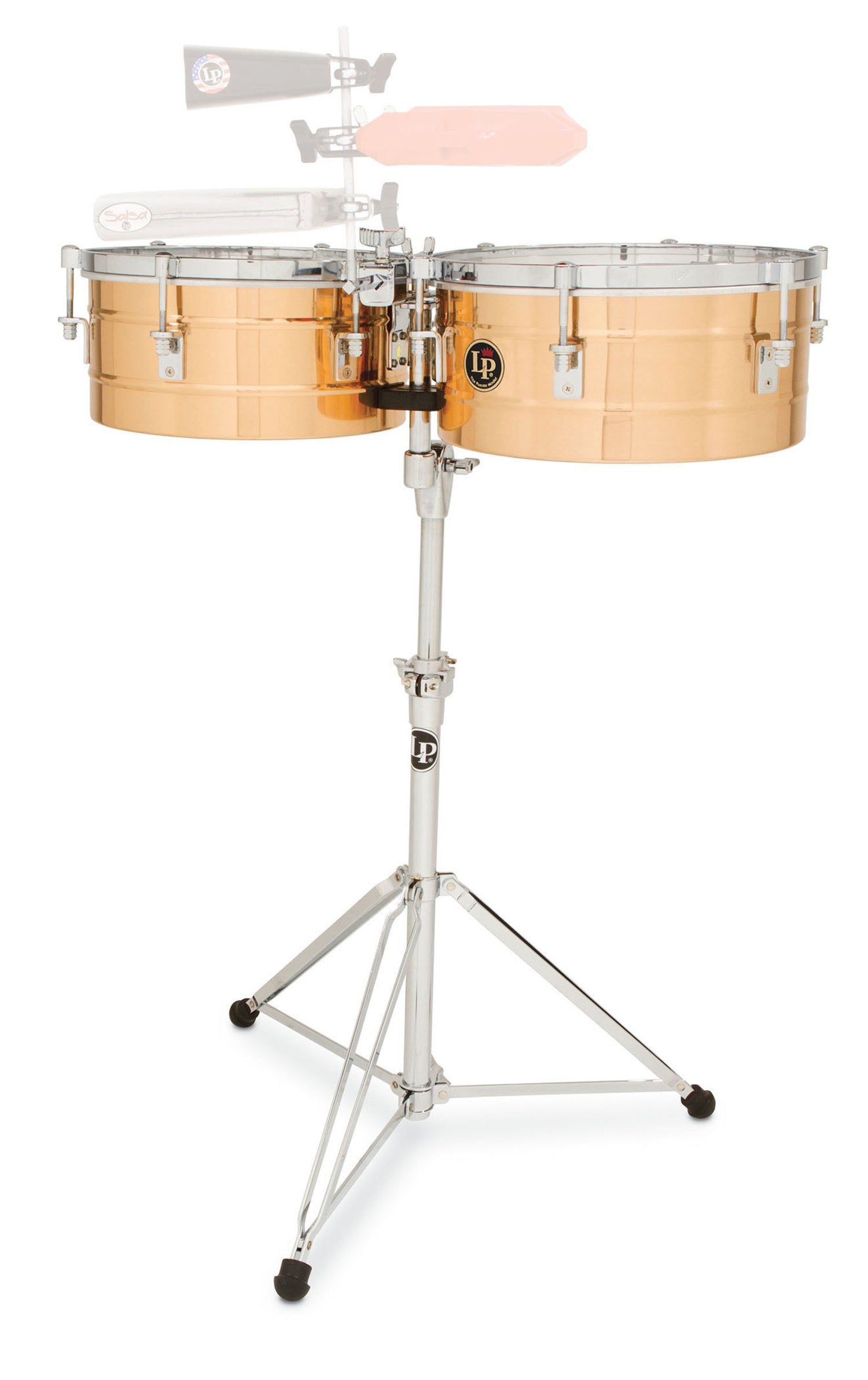 Latin Percussion Timbales Tito Puente Bronze - 14"/15" (LP257-BZ)