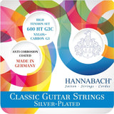 Hannabach Strings for classical guitars 600 G3C G3 CARBON - Set (600 HTG3C)