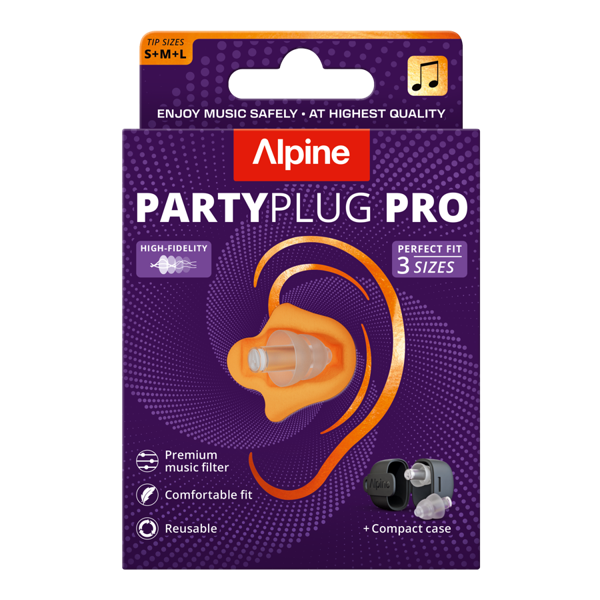 Alpine Partyplug Pro Earplugs (Clear)