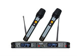Acemic EU-870 wireless microphone system w/ 2 microphones