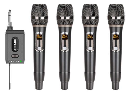 Acemic Q4M - 4 pcs. intelligent wireless microphones.