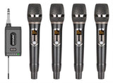 Acemic Q4M - 4 pcs. intelligent wireless microphones.